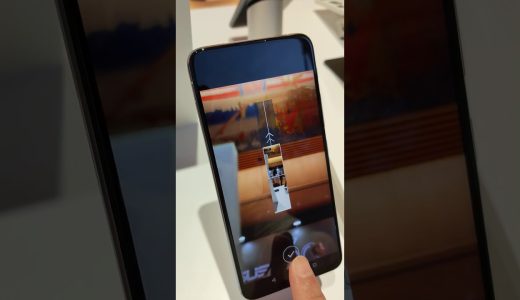 Zenfone 6のフリップカメラによるパノラマ写真