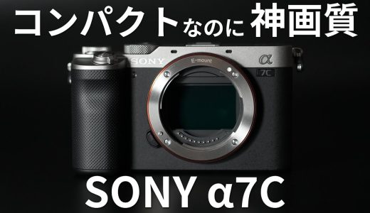 【α7C 開封レビュー】もう一つのSONY新型フルサイズミラーレスが来た！！ちっちゃいの高画質すぎる...