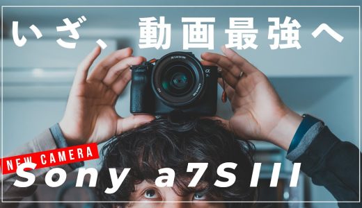 【最強動画カメラ】Sony α7S IIIがキタ！編集なしでこの色のエモさはやばすぎる。
