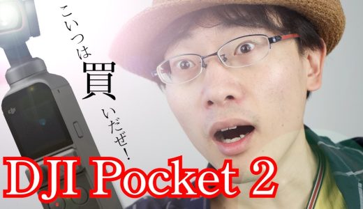 【商品レビュー】DJI Pocket 2おすすめできる理由を徹底的に語らせてください！