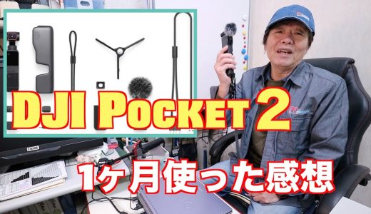 DJI Pocket２ (1ヶ月使った感想)
