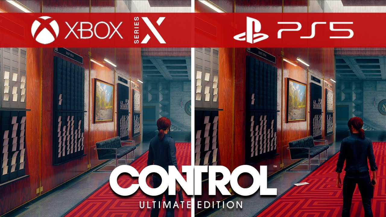 Control Ultimate Edition Comparison - Xbox Series X vs PS5 vs Xbox Series S vs Xbox One X vs PS4 Pro