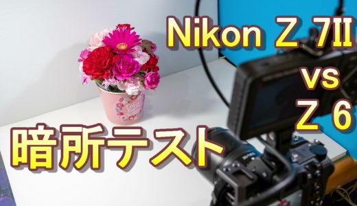 Nikon Z 7II Z 6 暗所テスト（Eng Sub）