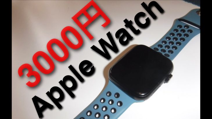 Apple Watch Series 6のパクリ品「HW22」をレビュー【スマートウォッチ】