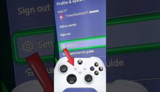 quick settings for xbox