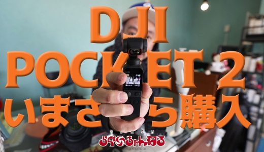 【DJI Pocket 2】いまさら買ってみた！　カメラ付きジンバル