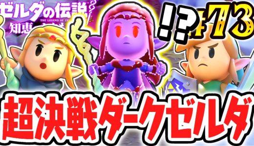 最凶のダークゼルダを討伐せよ!!ラスボスが待つヌゥルの体内へ!!最速実況Part73【ゼルダの伝説 知恵のかりもの】