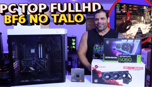 MELHOR PC GAMER PARA FULLHD? Ryzen 7600 + RTX 5060
