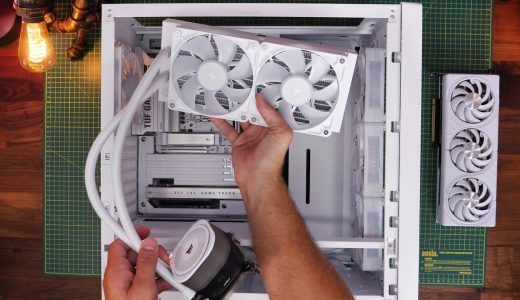 Corsair iCue Link Titan 240 RX RGB setup guide with extra fan wiring tips