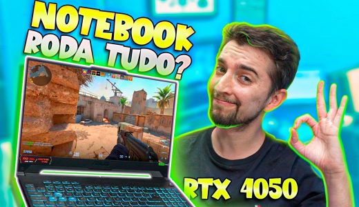Esse Lenovo LOQ com RTX 4050 roda TUDO mesmo? (análise completa)