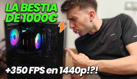 💰 MONTO la BESTIA Calidad-Precio de 1000€ PASO A PASO (Ryzen 5 7600 + RX 9060 XT 16GB)