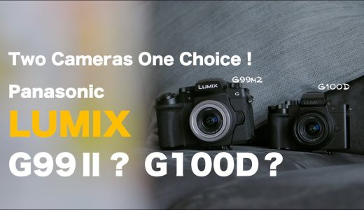 LUMIX G99ⅡとLUMIX G100Dどちらを買うべきかはこの動画を観てから判断してください。#panasonic