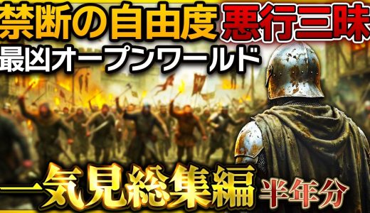 悪行→暴走→処刑…無限にバッドエンドを繰り返す神オープンワールド【総集編 / ゆっくり実況】