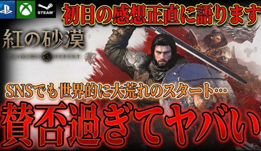 【購入検討してる人絶対見て】「紅の砂漠」初日プレイの正直な感想。SNSで世界的に評価が「賛否両論」で大荒れしている理由を徹底解説！本当に人を選ぶから注意して！レビュー評価【PS5 Steam】