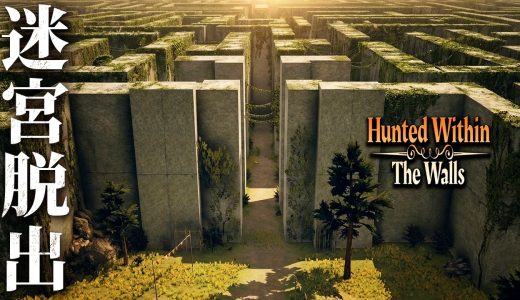 【Hunted Within: The Walls】逃げ場なし！メイズランナー風の巨大迷宮から脱出するサバイバルホラー【ホラーゲーム】
