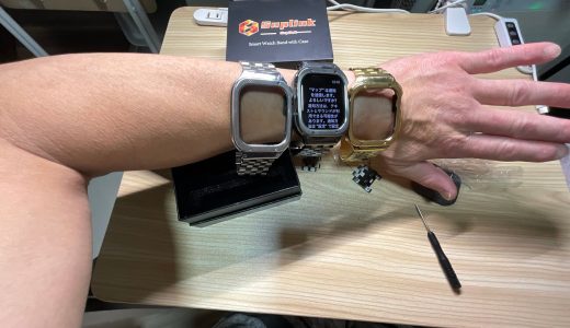 SUPLINK] for Apple Watch 11/ Apple Watch 10 ステンレスバンド 46mmグレーレビュー🤩💪💫#Amazon #applewatch