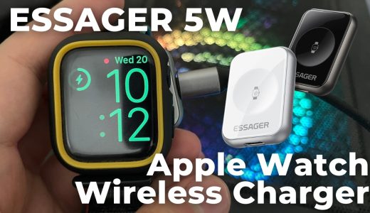 ESSAGER ES-WC23 5W Apple Watch Wireless Charger Unboxing & Hands On!