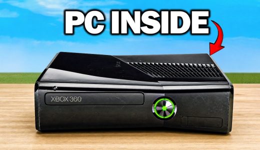 I Built a PC Inside an Xbox 360!
