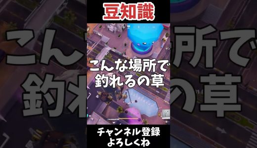 99%知らない釣りスポットｗ#フォートナイト #Fortnite#ゼロビルド#ゲーム実況#ショート #shorts