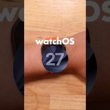watchOS 27先行レビュー！開発者向けのベータ版で気になるApple Watchの新機能を体験してみた！  #applewatch #アップルウォッチ